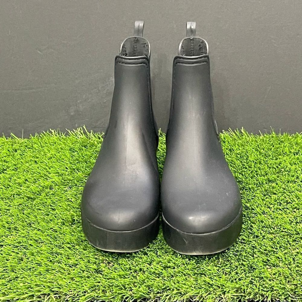 Jeffrey Campbell Chelsea Rubber Rain Boots. Size 7.